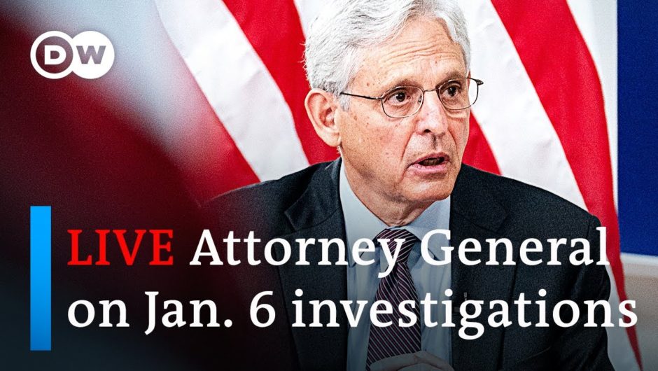 LIVE: US Attorney General Merrick Garland gives speech for Capitol riot investigations | DW News