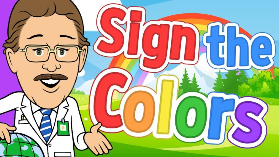 Sign the Colors | Jack Hartmann | ASL Colors