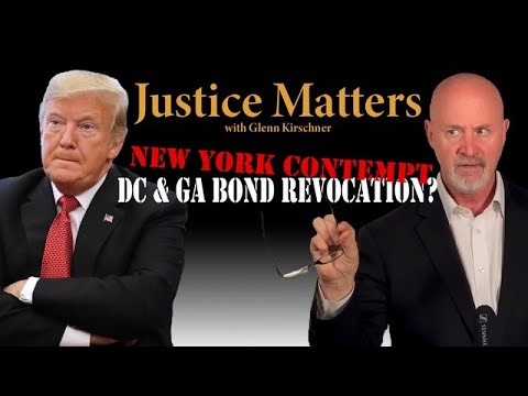 If NY judge holds Trump in contempt, Trump will have VIOLATED release conditions in DC & GA cases!
