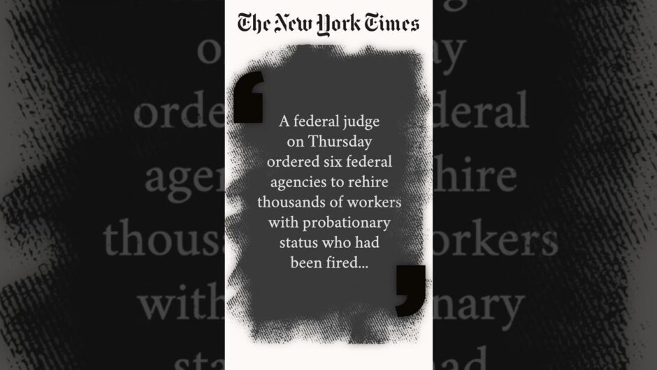 Judge Finds Trump Administration “Lied” by Saying Mass Firings Were For Poor Performance