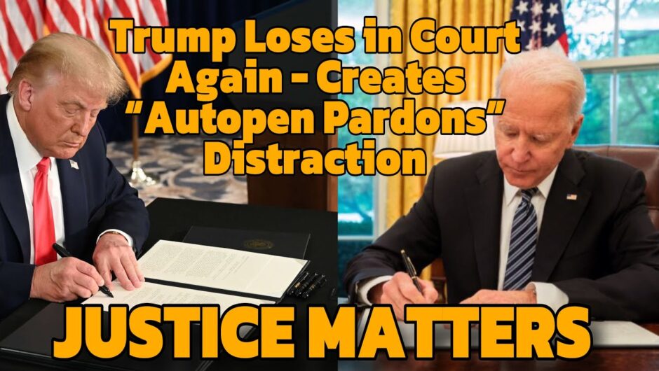 Trump Loses In Court AGAIN; Tries To Distract With “Autopen Pardon” Prattle