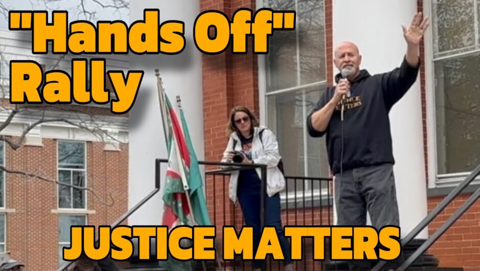 “Hands Off Rally” –  The People Are FIRED UP!