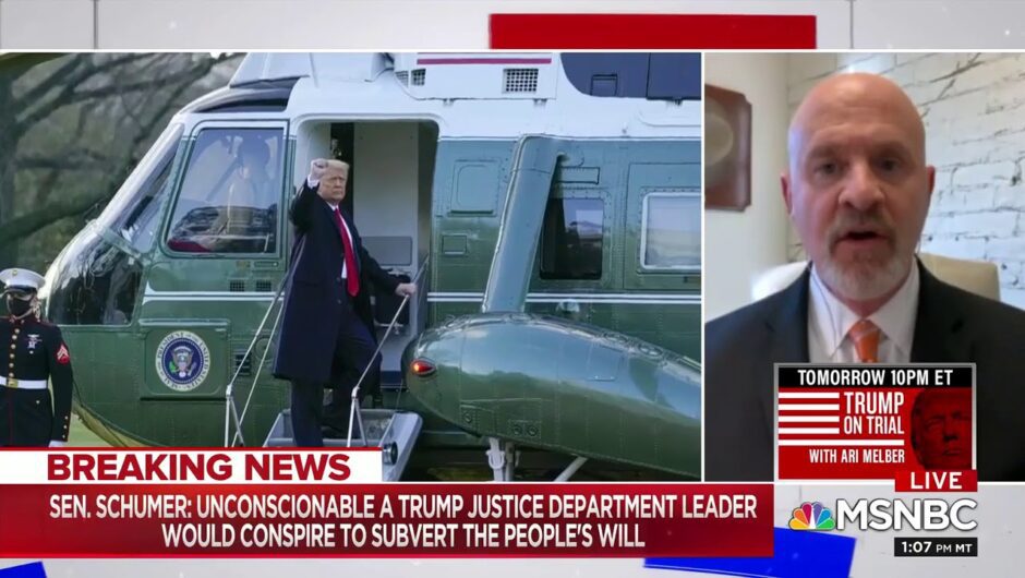 Glenn Kirschner calls on Congress to subpoena Jeffrey Clark in impeachment