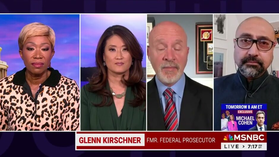 Glenn Kirschner says Trump is “going down in flames” at trial
