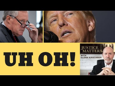 Glenn Kirschner: Mark Meadows SLAMMED with CRUSHING Legal News!