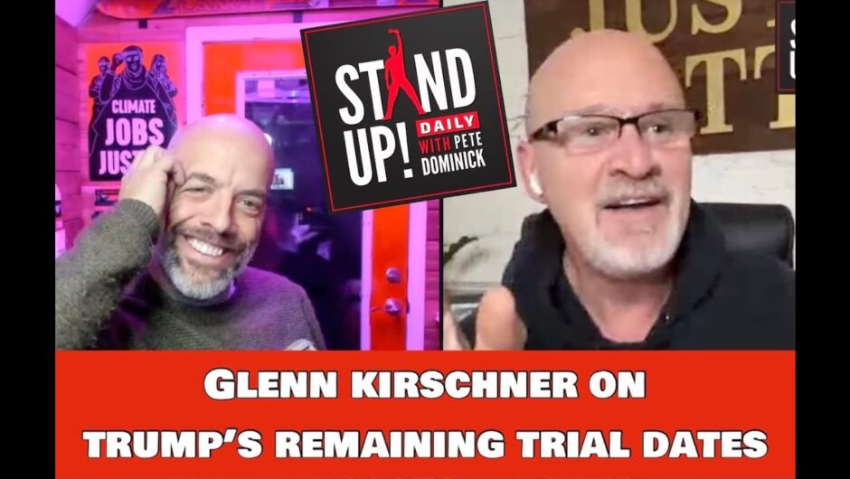 Former Federal Prosecutor and Male Model Glenn Kirschner joined me to explain all of Trumps Trials