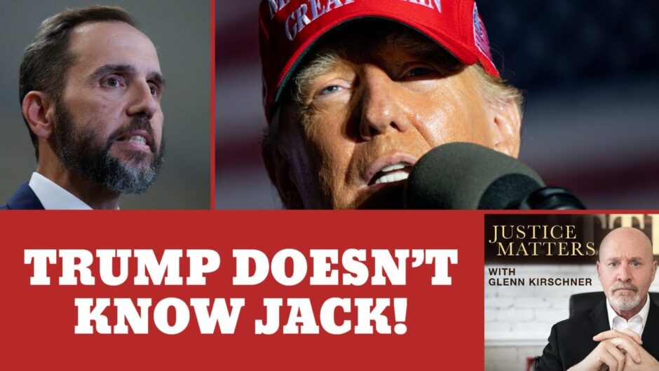 Glenn Kirschner: Trump Can't Handle the Heat from Jack Smith!