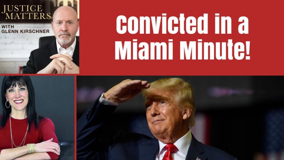 Will Donald Trump Ever Take the Stand? Glenn Kirschner with Stephanie Miller