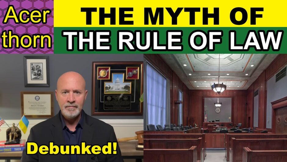 The Myth of the Rule of Law (Debunking Glenn Kirschner) | Purple Politics