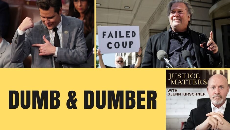 Glenn Kirschner: Matt Gaetz Cooks up Last-Ditch Scheme to Keep Steve Bannon Out of Jail